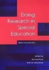 Rose, R: Doing Research in Special Education