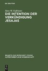 Die Intention der Verkündigung Jesajas