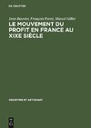 Le mouvement du profit en France au XIXe siècle