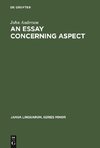 An Essay Concerning Aspect