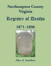 Northampton County, Virginia Register of Deaths, 1871-1896