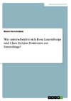 Wie unterscheiden sich Rosa Luxemburgs und Clara Zetkins Positionen zur Frauenfrage?