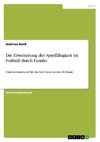 Die Erweiterung der Spielfähigkeit im Fußball durch Funiño