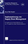 Implementierung von Supply Chain Management