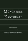 Münchener Kantorale: Feiern zu besonderen Anlässen (Band F). Kantorenausgabe