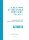 Dictionnaire étymologique de l'ancien français (DEAF). Buchstabe E. Fasc. 1