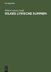 Rilkes lyrische Summen