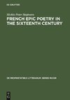 French epic poetry in the sixteenth century