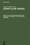 3 Abth. Populärphilosophische Schriften, III. Vermischte Schriften und Aufsätze