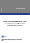 Strategic Human Resource Management in Small and Medium-Sized Technology Enterprises: Content and Process Perspectives