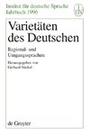 Varietäten des Deutschen