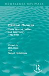 Cant, B: Radical Records (Routledge Revivals)