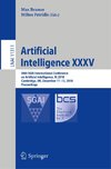 Artificial Intelligence XXXV