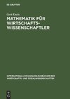 Mathematik für Wirtschaftswissenschaftler