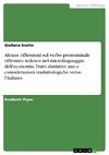 Alcune riflessioni sul verbo pronominale riflessivo tedesco nel microlinguaggio dell'economia. Tratti distintivi, uso e considerazioni traduttologiche verso l'italiano