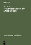 The Prehistory of Languages