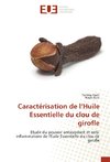 Caractérisation de l'Huile Essentielle du clou de girofle