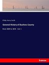 General History of Duchess County