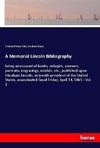 A Memorial Lincoln Bibliography