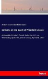 Sermons on the Death of President Lincoln