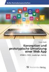 Konzeption und prototypische Umsetzung einer Web App