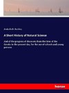 A Short History of Natural Science