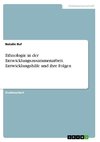 Ethnologie in der Entwicklungszusammenarbeit. Entwicklungshilfe und ihre Folgen