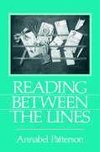 Patterson, A: Reading Between the Lines