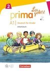 Prima - Los geht's! Band 2 - Arbeitsbuch mit Audio-CD und Stickerbogen