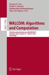 WALCOM: Algorithms and Computation