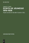 Écrits de jeunesse 1816-1828