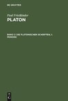 Die Platonischen Schriften, 1. Periode