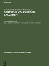 Deutsche Volkslieder. Balladen. Teil 4, Hälfte 1