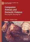 Companion Animals and Domestic Violence