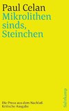 »Mikrolithen sinds, Steinchen«