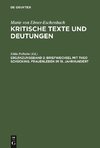 Briefwechsel mit Theo Schücking. Frauenleben im 19. Jahrhundert