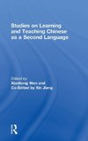 Studies on Learning and Teaching Chinese as a Second Language