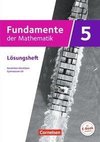 Fundamente der Mathematik 5. Schuljahr - Nordrhein-Westfalen - Lösungen zum Schülerbuch