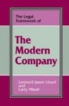 Jason-Lloyd, L: Legal Framework of the Modern Company