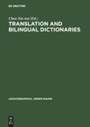 Translation and Bilingual Dictionaries