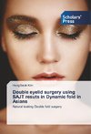 Double eyelid surgery using SAJT resuts in Dynamic fold in Asians