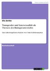 Transgender und Intersexualität als Themen des Biologieunterrichts