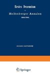 Erstes Dezennium der Helfenberger Annalen 1886/1895 / Helfenberger Annalen 1896