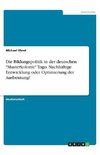 Die Bildungspolitik in der deutschen 