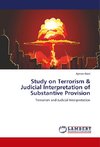 Study on Terrorism & Judicial Interpretation of Substantive Provision