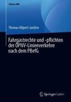 Fahrgastrechte und -pflichten der ÖPNV-Linienverkehre nach dem PBefG