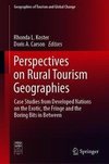 Perspectives on Rural Tourism Geographies