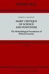 Marx' Critique of Science and Positivism