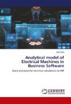 Analytical model of Electrical Machines in Business Software