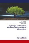 Hydrogel and Factors Affecting Rate of Water Absorption